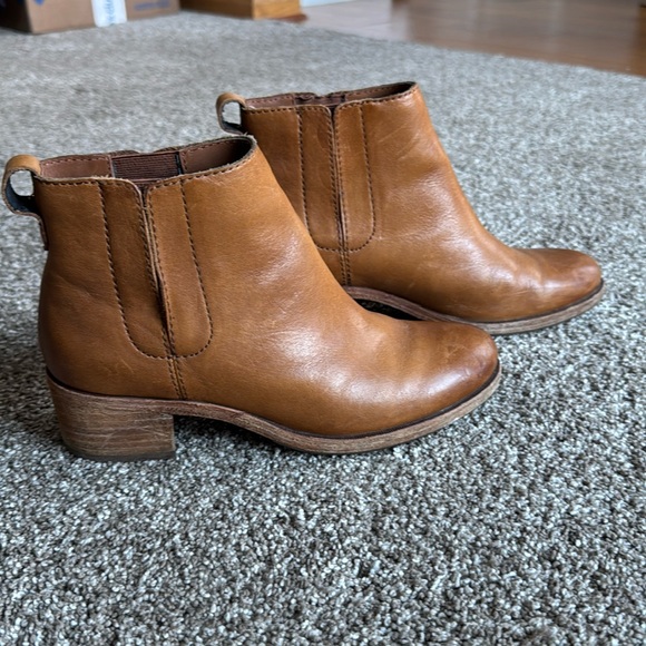 Kork-Ease leather pull on boots